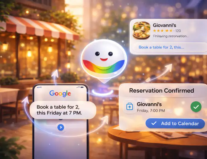 गूगल सर्च में एजेंटिक एआई: अब एक ही सर्च से रेस्तरां टेबल बुक करें, भारत में शुरू